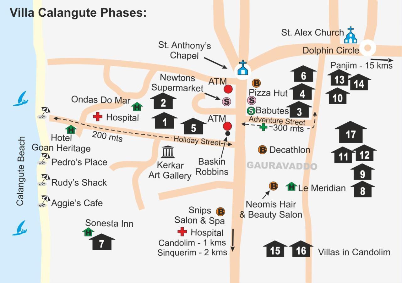Villa Calangute Phase 12 Ngoại thất bức ảnh